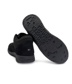 кожаные кроссовки Tommy Hilfiger - черный(FM0FM04313)