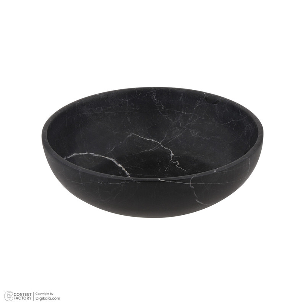 Сервировочное блюдо из натурального камня персидский черный мрамор Pietra Grey 6-5. 476 Иран