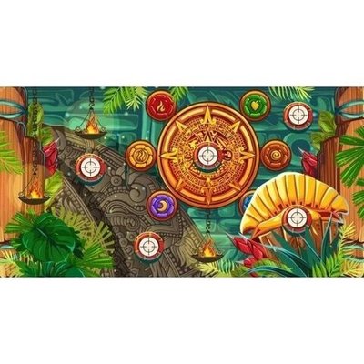 Интерактивная мишень двухсторонняя 1,2*2,4 м