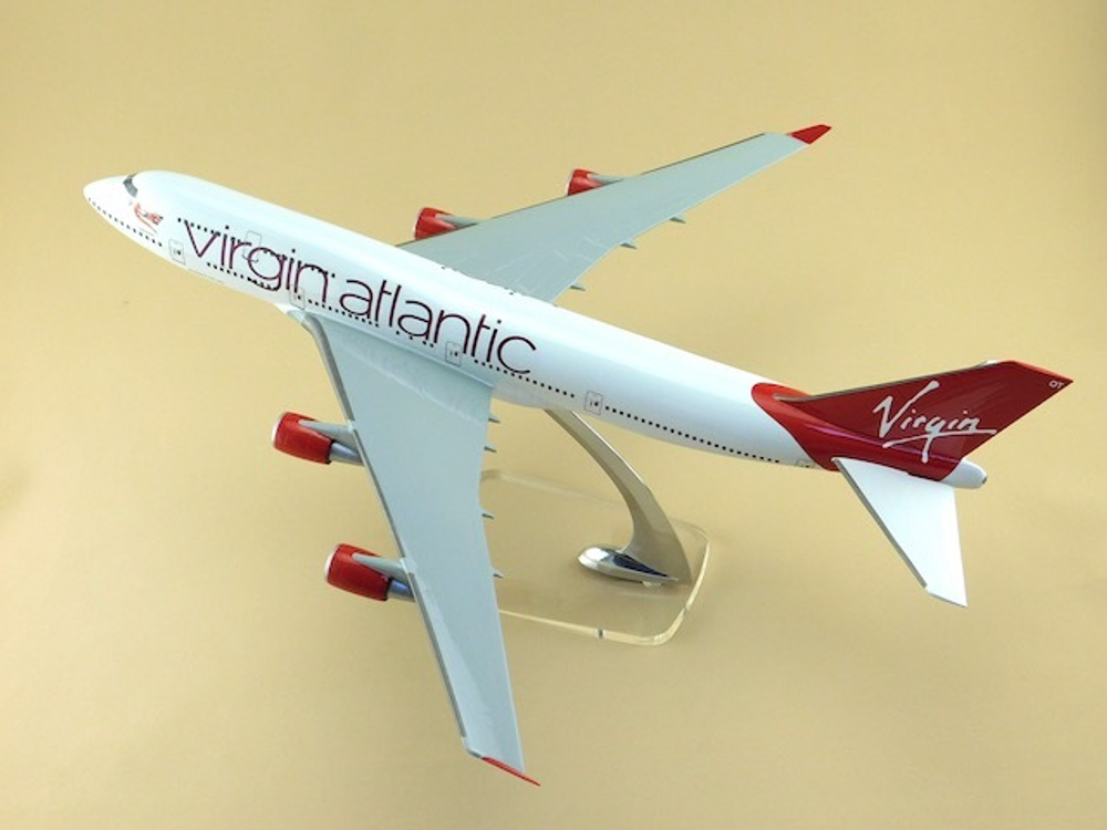 Модель самолета Boeing 747-400 (М1:144, Virgin Atlantic)