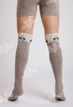 Гольфы из 100% монгольской шерсти