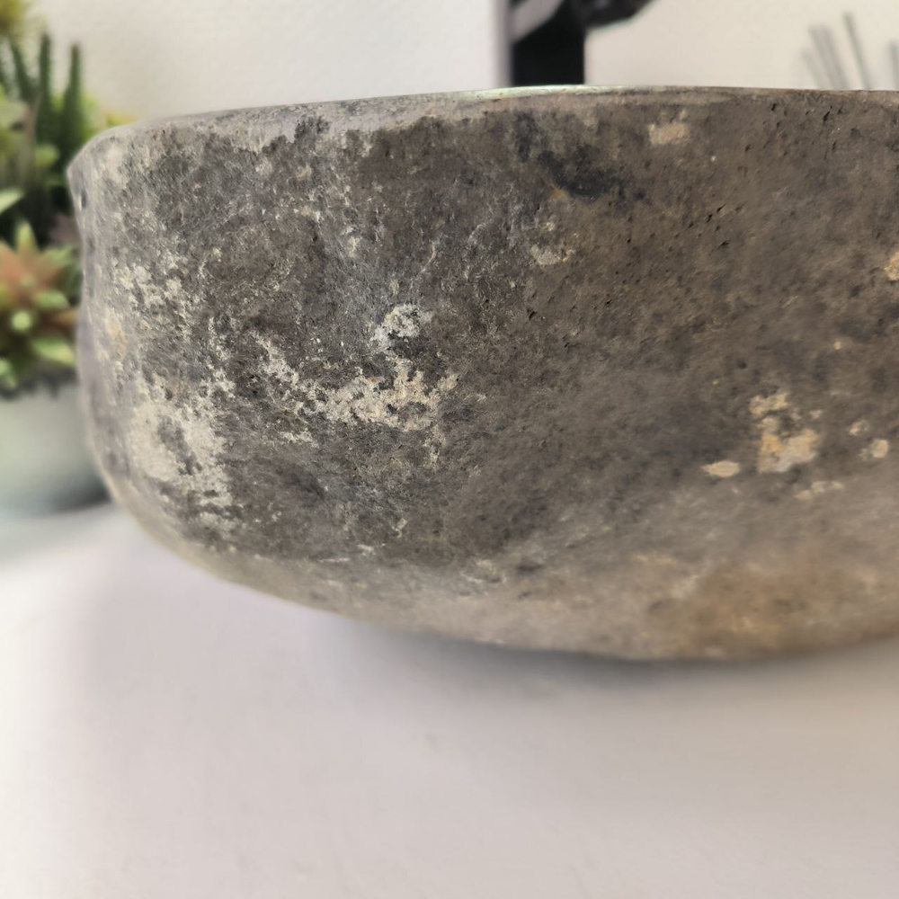 Раковина из речного камня RS-62803 (42*32*15) 55