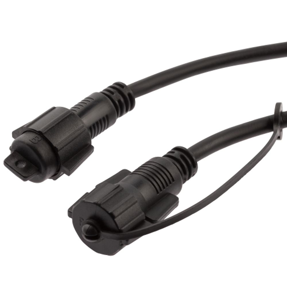 Удлинитель ЭРА ERAPS-U10 для гирлянды IP65, 10 метров каучук черный