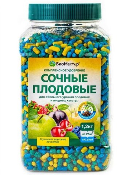 Сочные плодовые, 1,2 кг БиоМастер