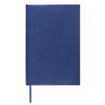 Ежедневник недатированный А5 (138х213 мм) BRAUBERG "Select", балакрон, 160 л., темно-синий, 123430