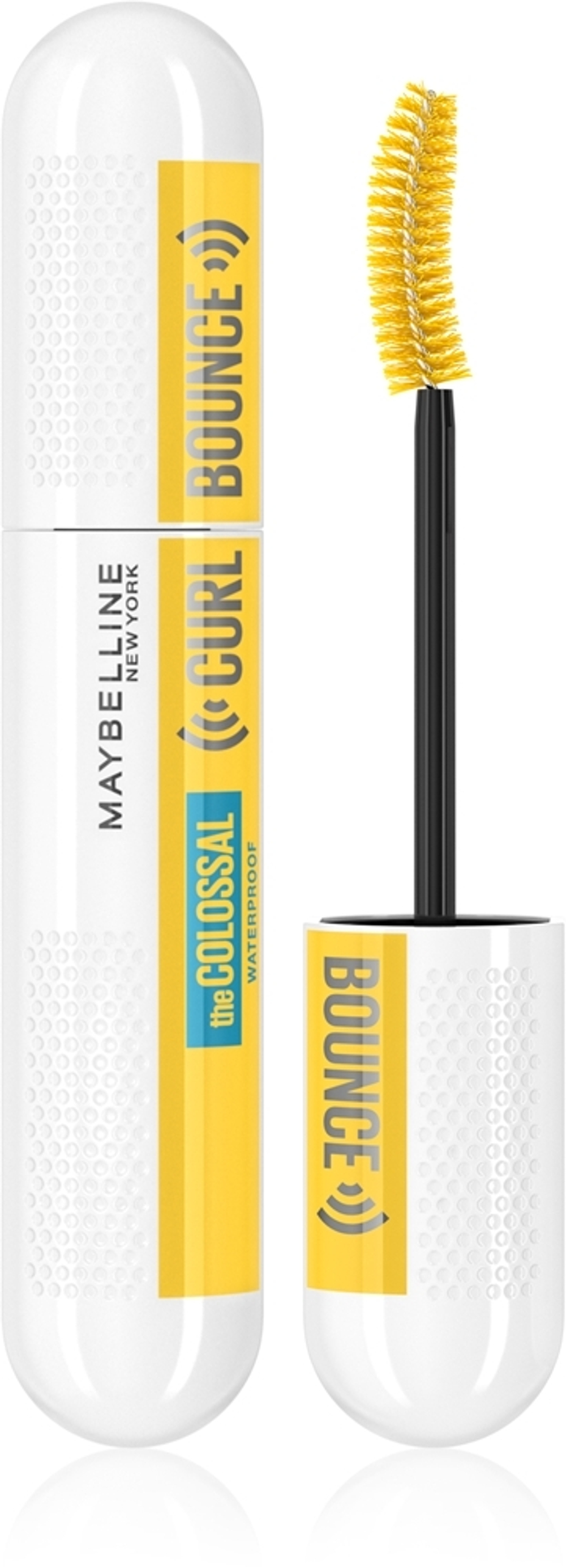 MAYBELLINE NEW YORK The Colossal Curl Bounce - Подкручивающая и разделяющая тушь для ресниц водостойкая, 10 ml