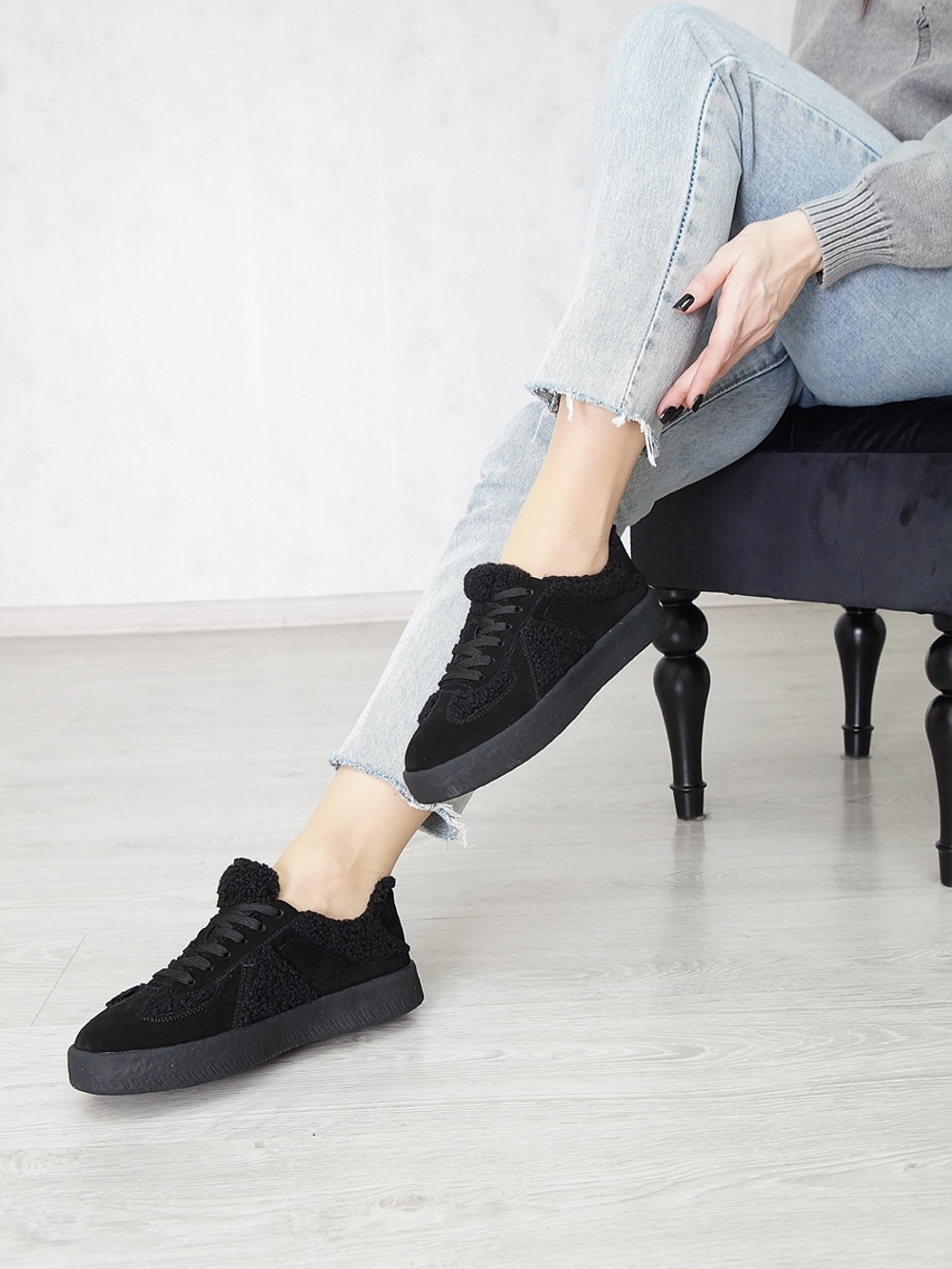 Кеды женские зимние