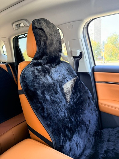 Меховые накидки 2шт из овчины