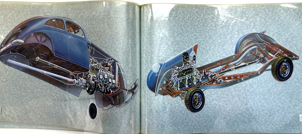 «FORD V8» Каталог автомобиля Форд, оборуд-го 8-ми цилиндр-м двигателем в Германии г. Кёльн 1938г.