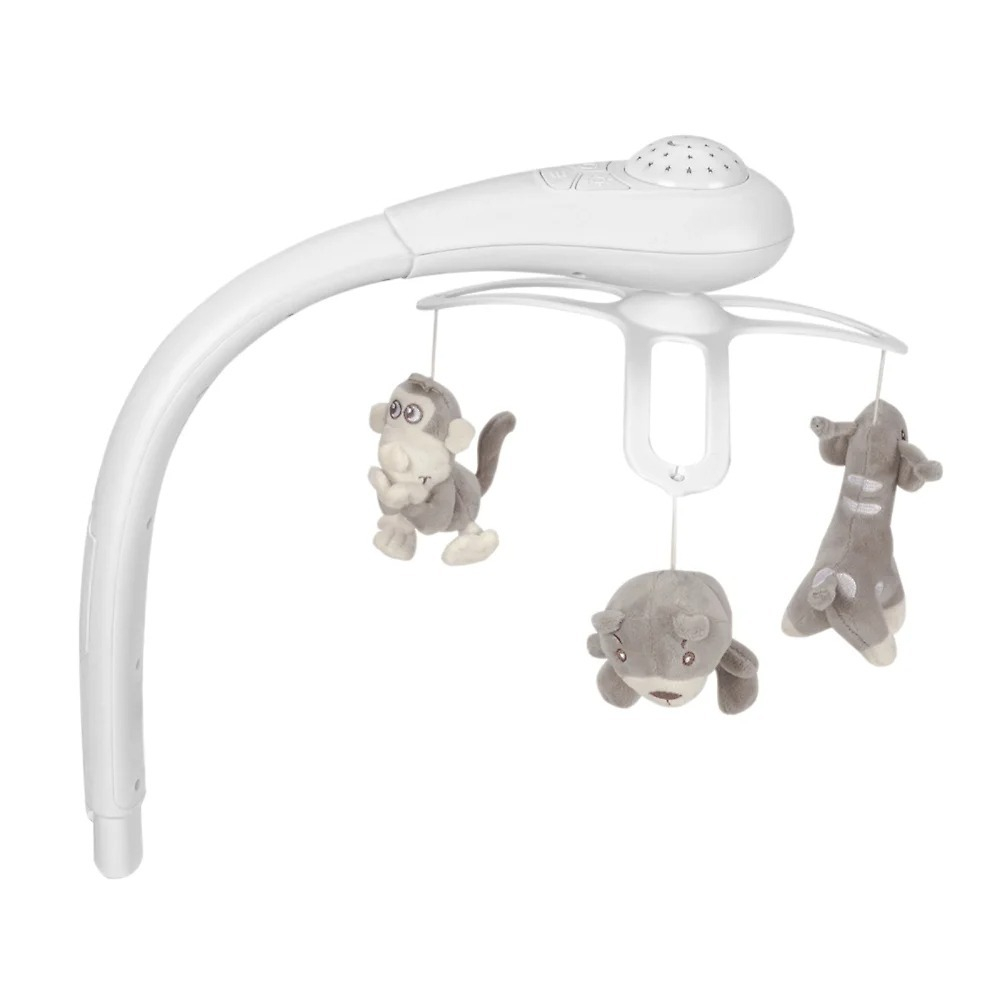 Детская колыбель CARRELLO Bloom CRL-10304  Silk Beige (Серо-бежевый)