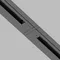 Коннектор прямой Unity встраиваемый черный Technical tra002c-11b