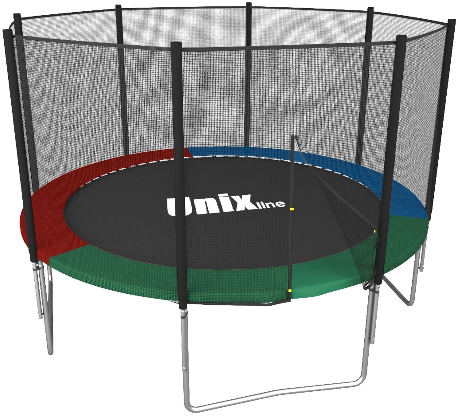 Батут UNIX line Simple 8 ft Color (outside) фото №1