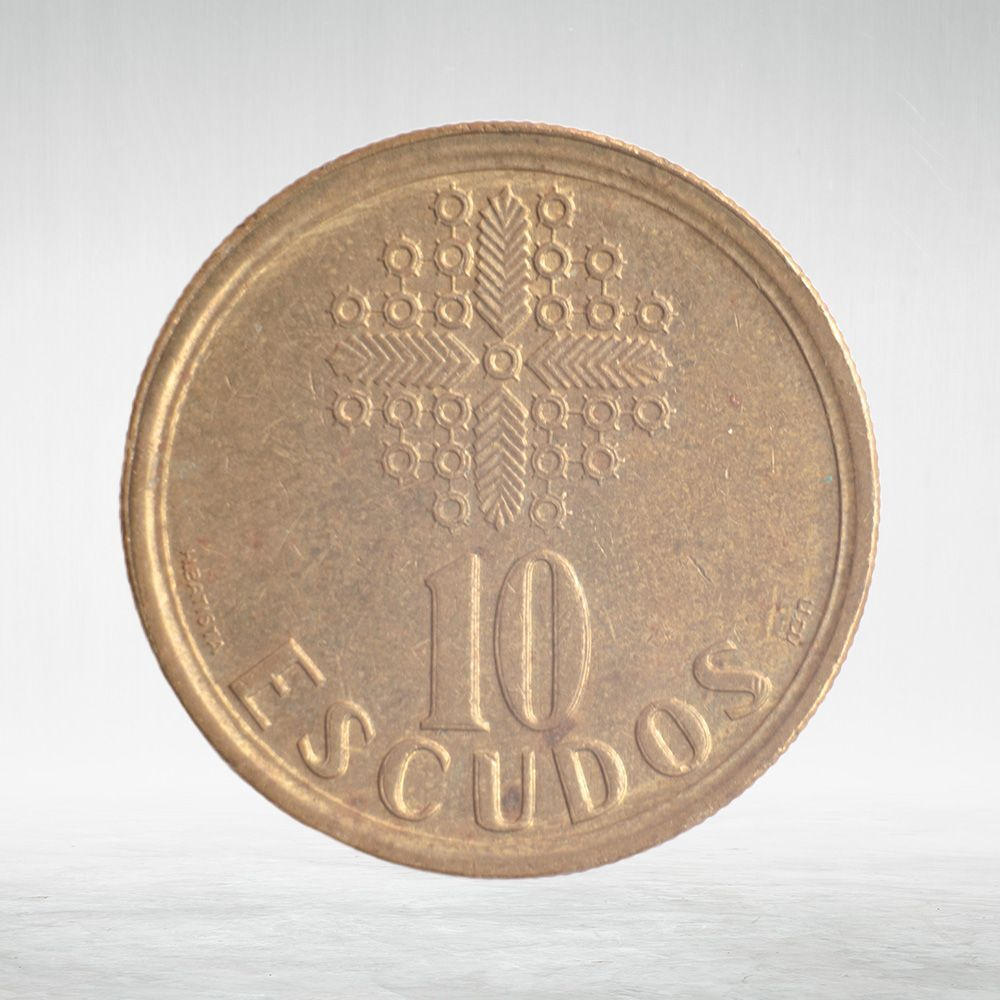 Portugal, 10 Escudos, 2000, VF
