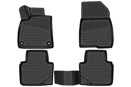 Коврики 3D в салон для HONDA Accord 2020 - 4шт. (полиуретан)  AFM3DA68607210K