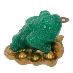 GAEM Фигурка декоративная "Лягушка денежная", L6,5 W6,5 H5 см