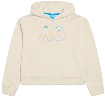 Кофта для девочки теннисная  Australian Open AO Logo - Бежевый