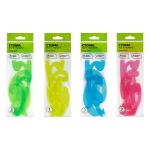 Набор лекал 3шт. (25,17,12 см) прозрачный, флуоресцентный, Стамм, ассорти