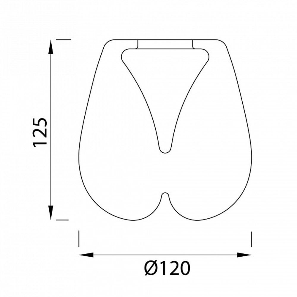 Плафон стеклянный Mantra Andromeda 8945