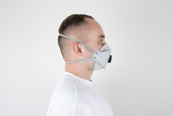 Респиратор с клапаном выдоха и углем А JM-9326 Mircon Flex FFP2 NR D Jeta Safety (аналог 3М 9925)