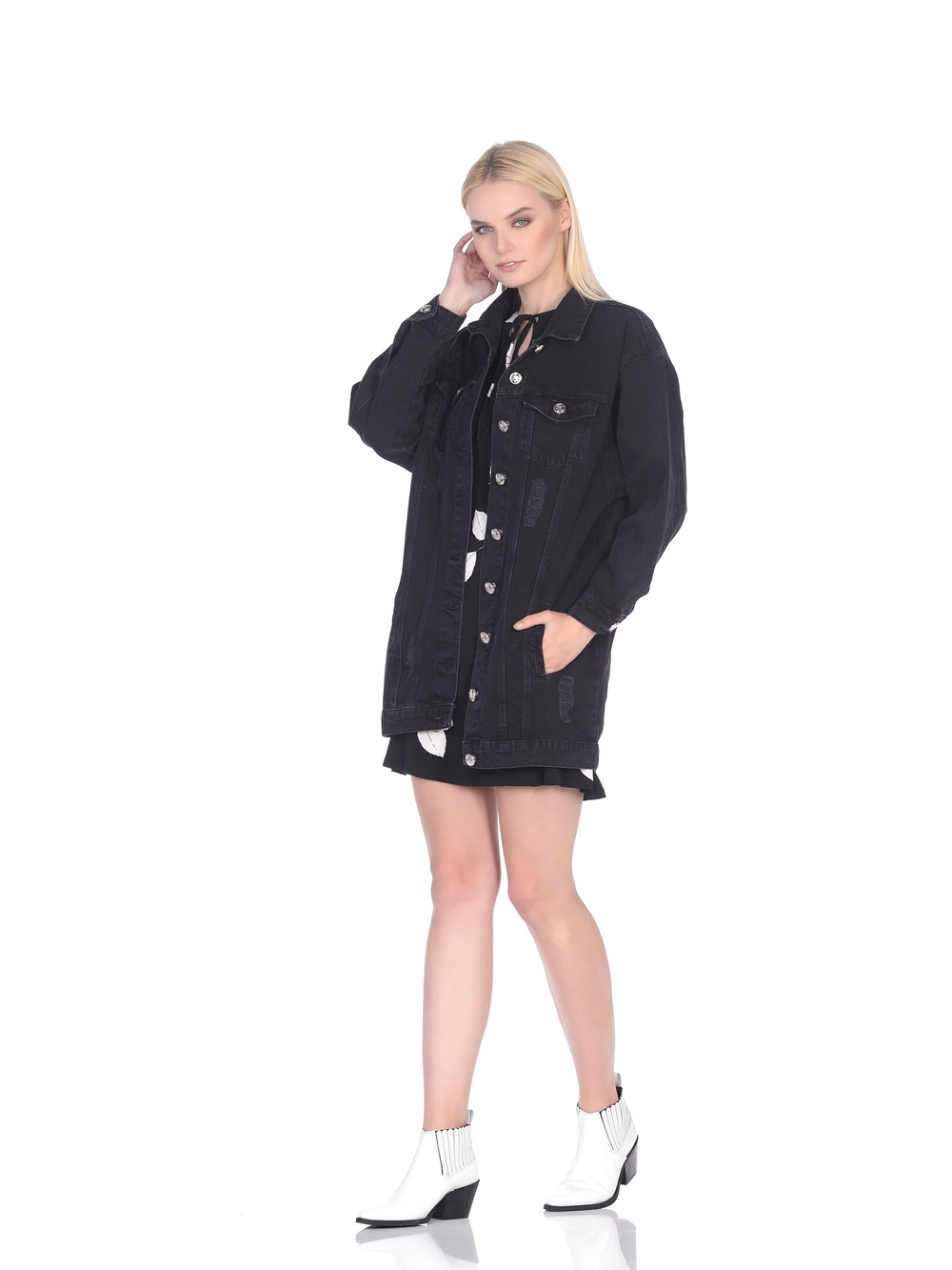 LIGVIANNI Джинсовая куртка Denim Jacket The lynx