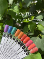 FOR YOU Гель лак набор Neon Diamond 10 шт 11-20