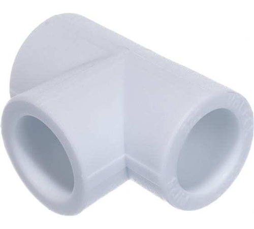 Тройник ду 40 белый