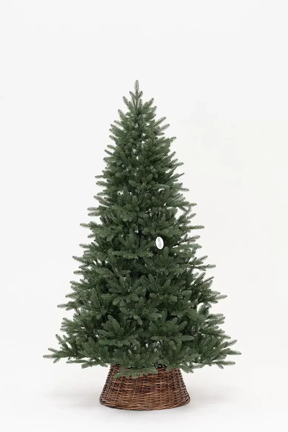 Искусственная елка Никольская 210 см., 100% литая хвоя, 450 теплых белых Led ламп, ЕлкиТорг (68210)