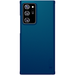 Чехол синего цвета (Peacock Blue) для Samsung Galaxy Note 20 Ultra от Nillkin серии Super Frosted Shield