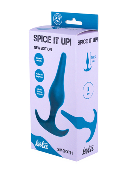 Lola games Spice it up Smooth Aquamarine - Анальная пробка