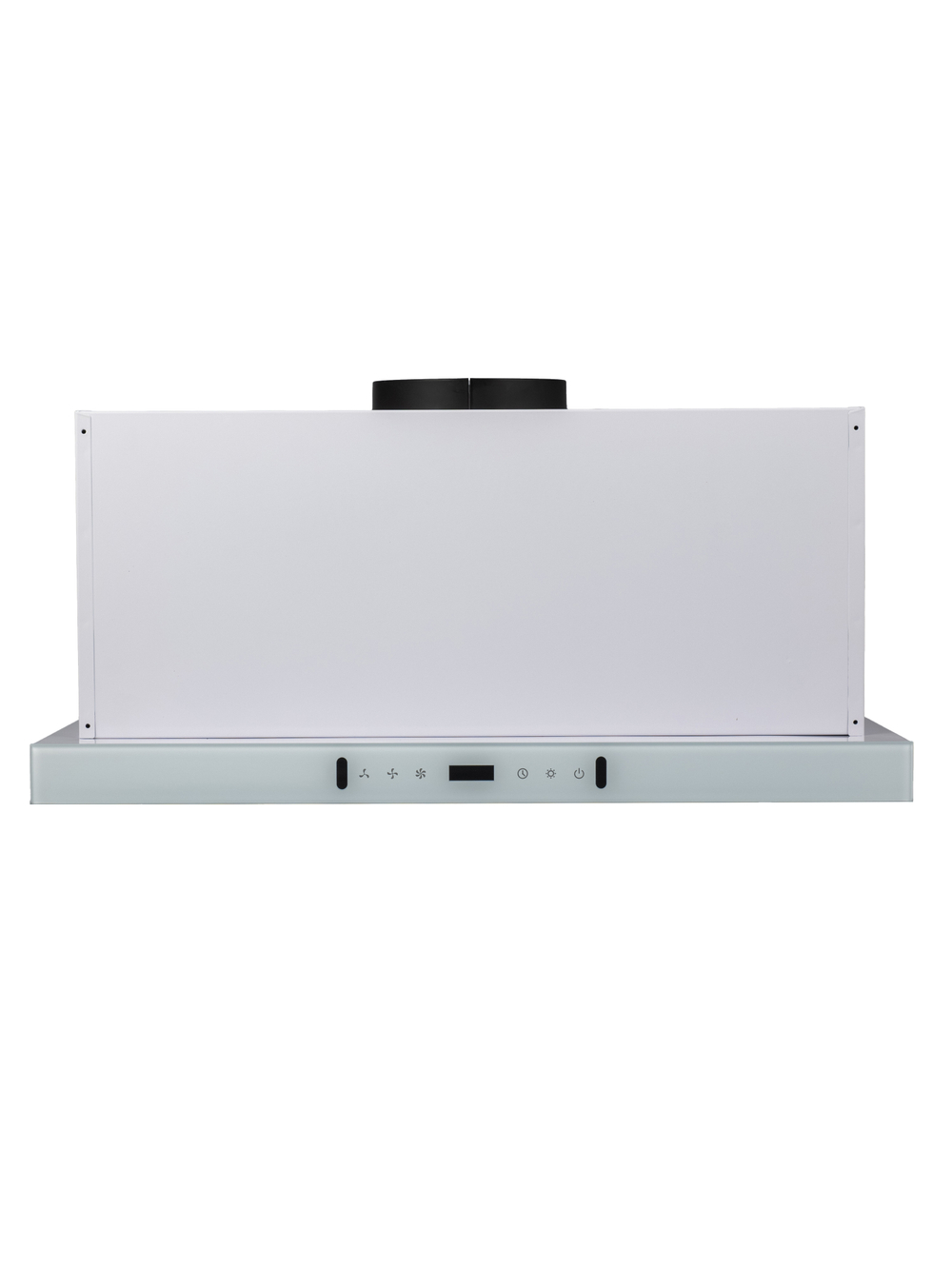 Вытяжка кухонная MACBI Perfa-60G-baf (WHITE) белый, D150мм, 1200м3/ч, полновстраиваемая, мотор 230Ватт, стекло 60см, сенсорное управление + управление жестами