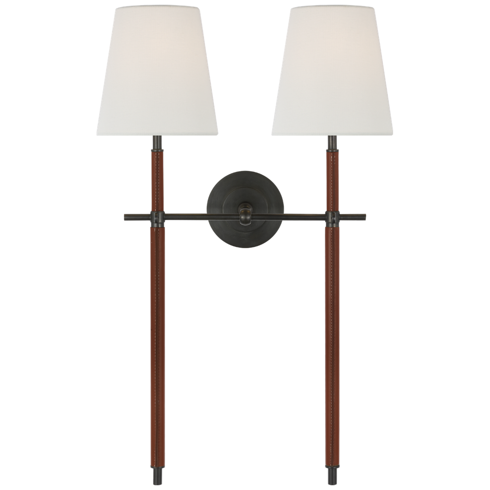 Настенный светильник Visual Comfort Bryant Large Wrapped Double Tail Sconce (Open Box)