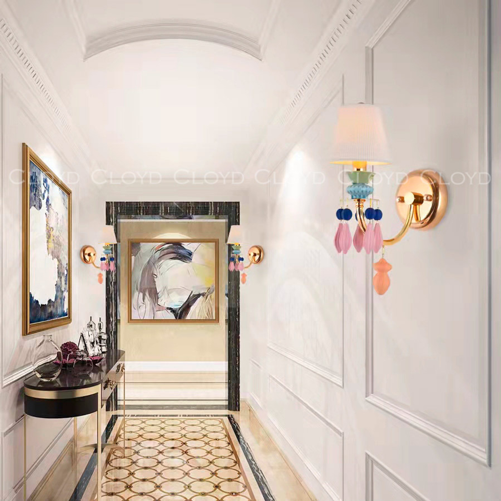 Бра Cloyd LOTTIE-A W1 - цветная керамика (арт.20292)