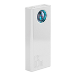 Внешний аккумулятор Baseus Amblight Digital Display Quick Charge Power Bank 65W 30000mAh - White