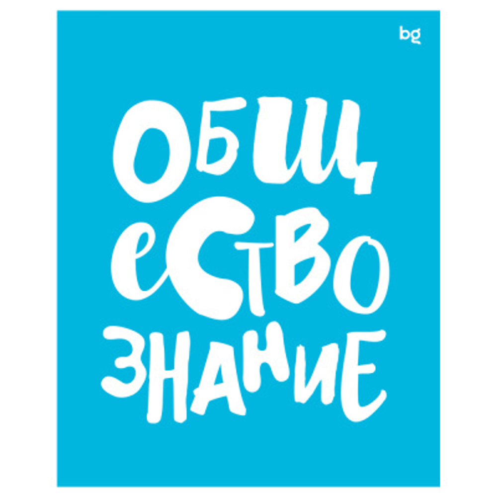 Тетрадь предметная 48л. BG "Домино" - Обществознание,пластиковая обложка