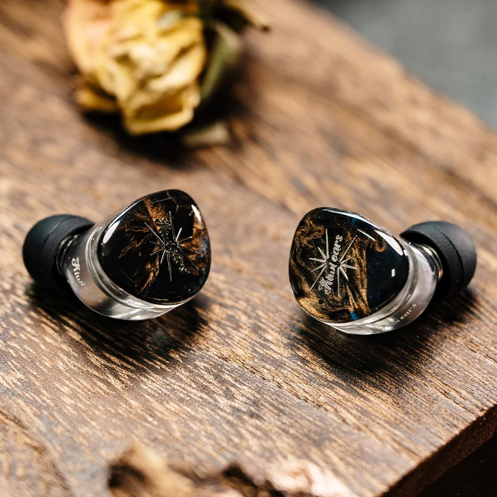 Наушники проводные Kiwi Ears Airoso, внутриканальные, гибридные, без микрофона, 3.5 мм