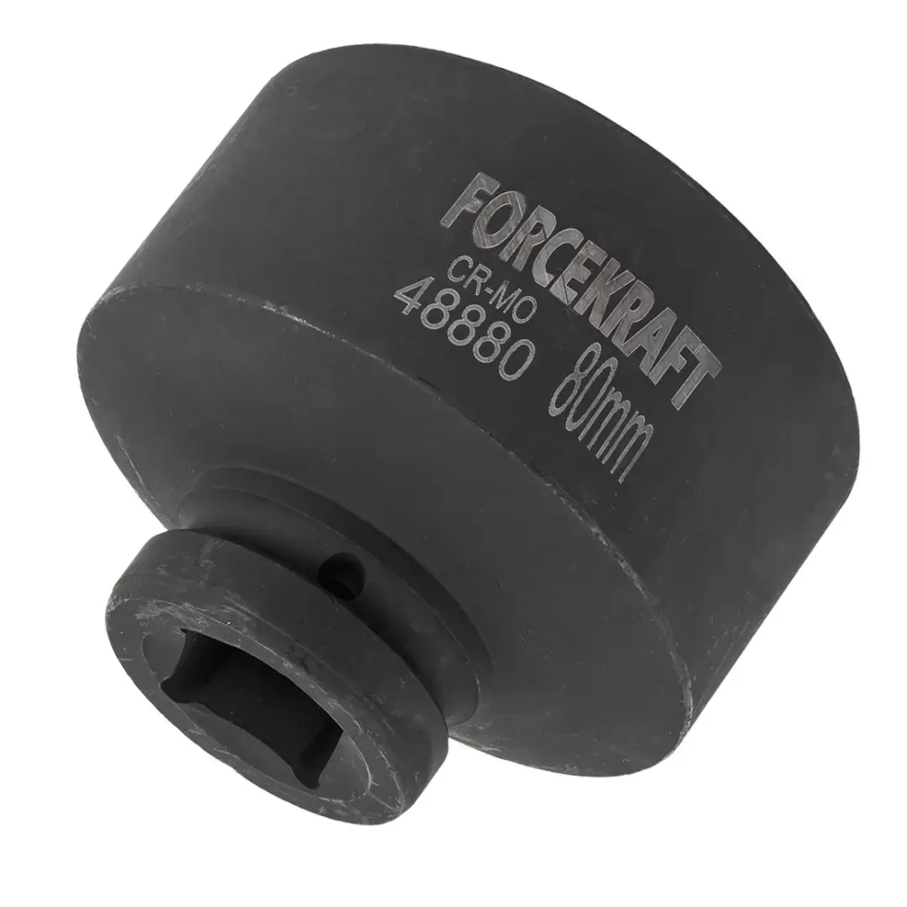 Головка ударная 1'', 80мм (12гр.) FORCEKRAFT FK-48880