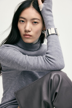 H&M Толстый браслет, серебристый