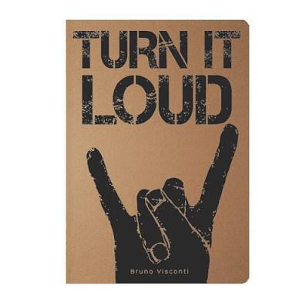 Тетрадь А5 40л. клетка "Turn it loud" (BrunoVisconti)