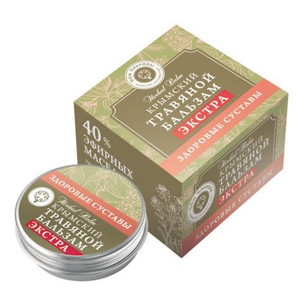 Крымский травяной бальзам "Здоровые суставы"