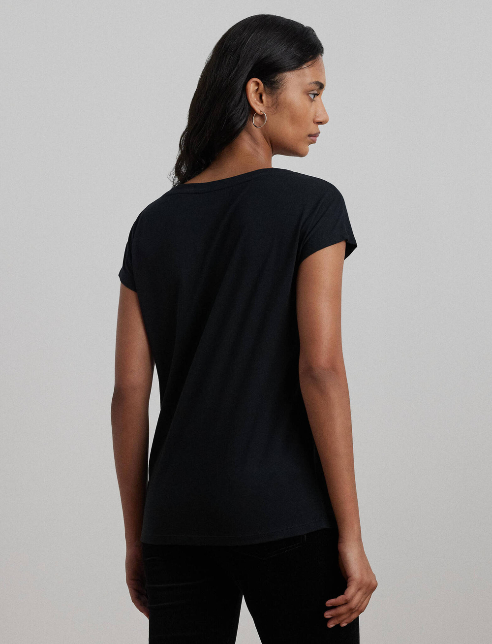 Футболка GRIETA LAUREN RALPH LAUREN - черный(200955438)