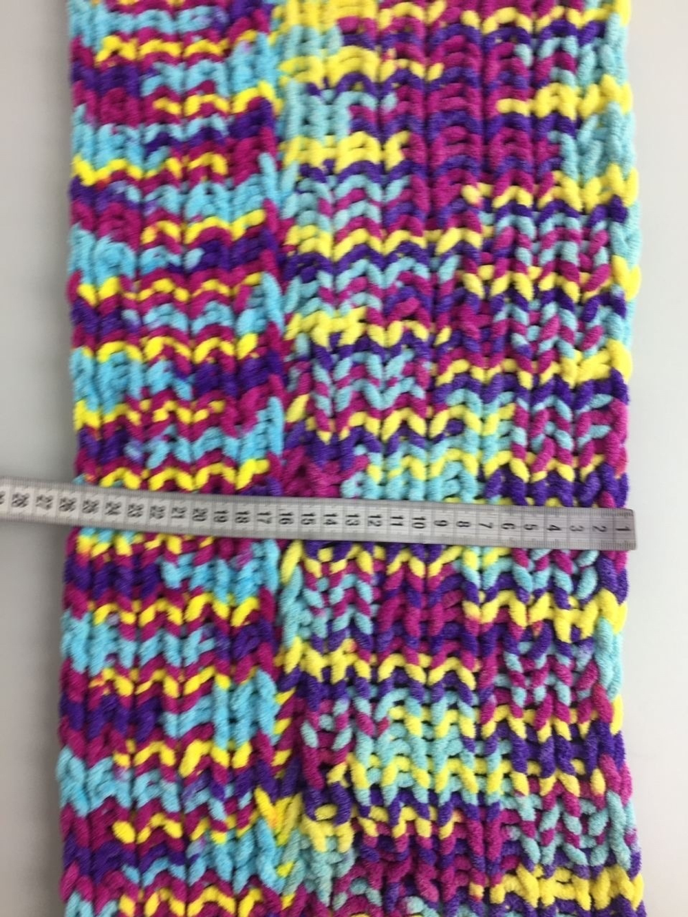 Шарф разноцветный