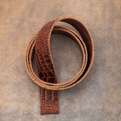 Ременная заготовка Tucson Cognac (3,3-3,5 мм), цв. Коричневый