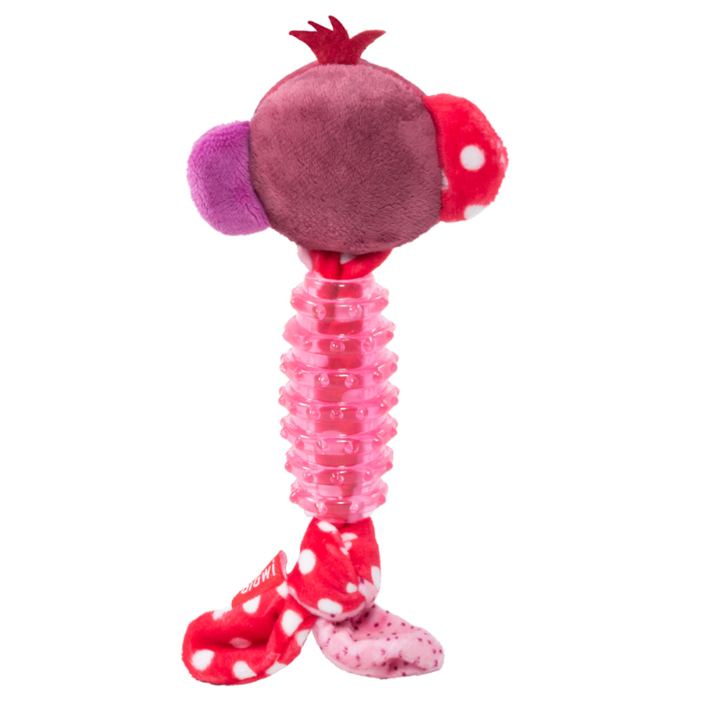 75530 Игрушка для маленьких собак Обезьяна с пищалкой 15см, серия SUPPA PUPPA