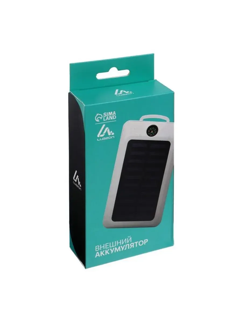 Внешний аккумулятор Luazon PB-09, 7000 мАч, 2хUSB, microUSB,