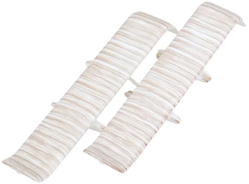 Соединитель плинтуса Деконика 70мм 255 Ясень бьянко