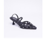 5106-320-351D black-25L Женские туфли летние открытые 