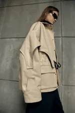 Куртка VNVA Konvas Бежевая