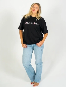 Футболка оверсайз СуперМама