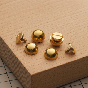 Ножка для сумки латунь полукруг (поштучно)