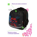Ранец Berlingo Expert Mini Warrior Robot 36х27х14см, 2 отд., анатомическая спинка, с мешком д/обуви